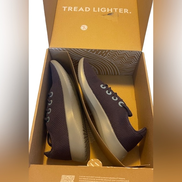 COPY - Allbirds Tree Runner Shoes Thunder Purple Size M8/W9-10 - Picture 3 of 10